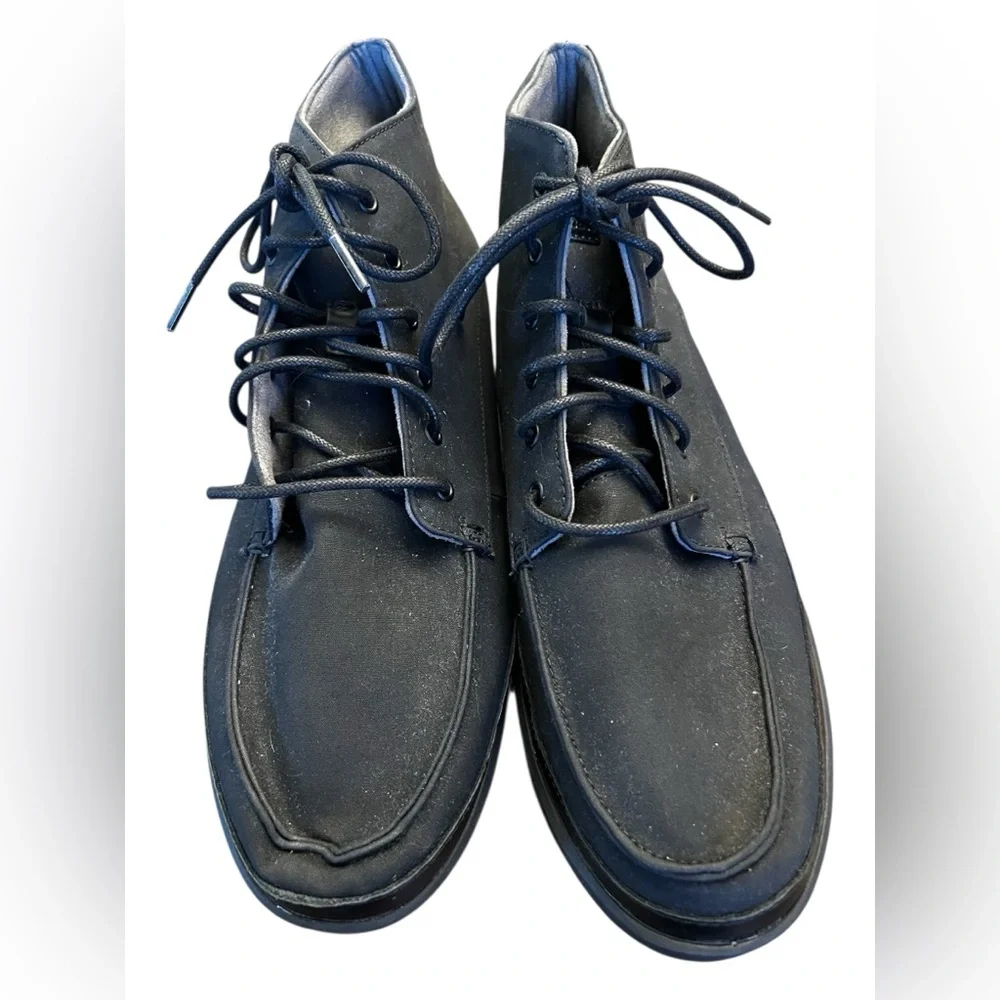 Olukai Nalukai Kapa Boots Black Canvas Size 12 - Picture 10 of 14